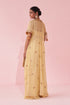 Guldana Yellow Cape Set